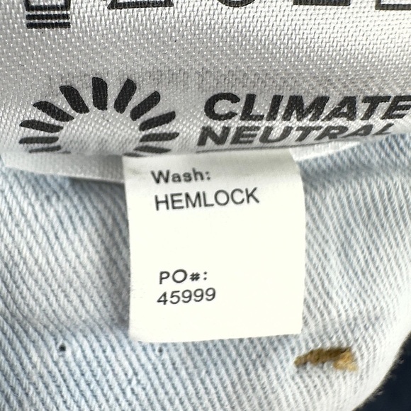 Reformation Tazz Denim Maxi Skirt Womens 30 Capsule Boho Festival Hemlock Wash - Picture 9 of 12